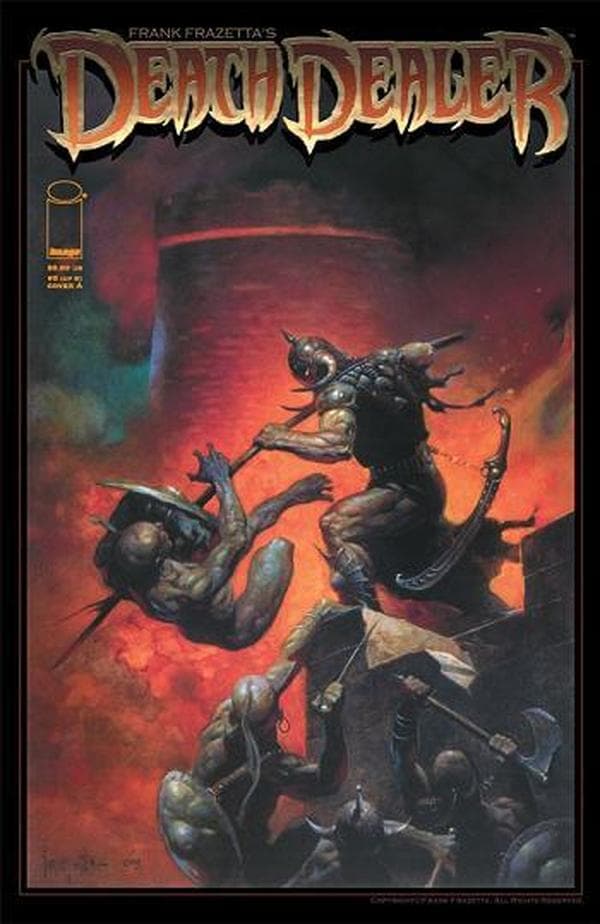 Frank Frazetta's Death Dealer #5 cover