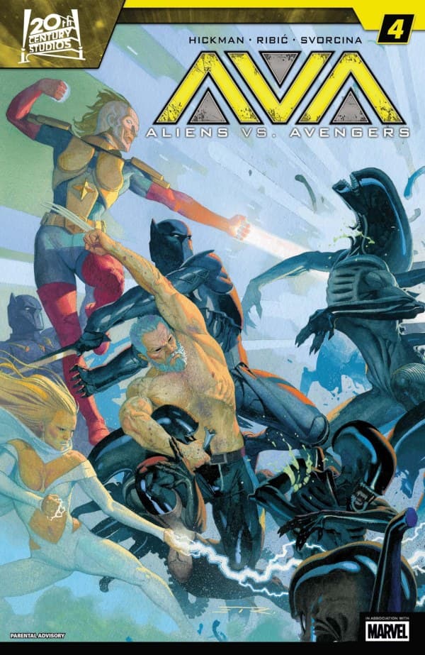 Aliens vs. Avengers #4