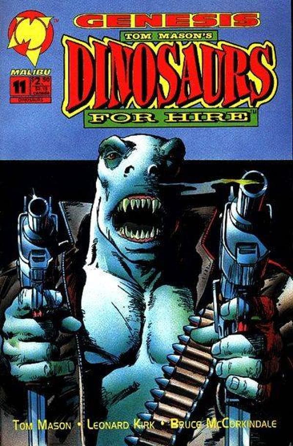Dinosaurs for Hire #11 cover