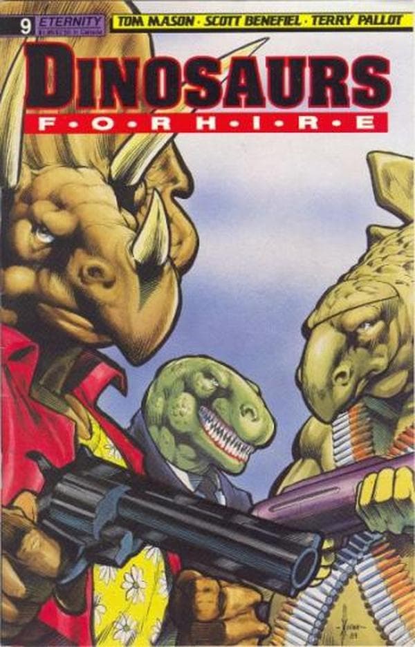 Dinosaurs for Hire #9 cover