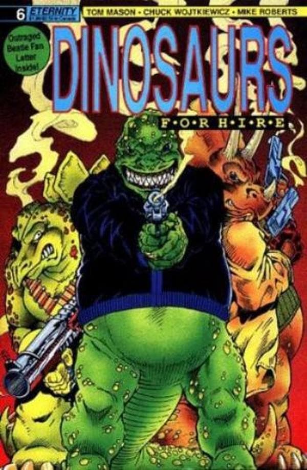Dinosaurs for Hire #6 cover
