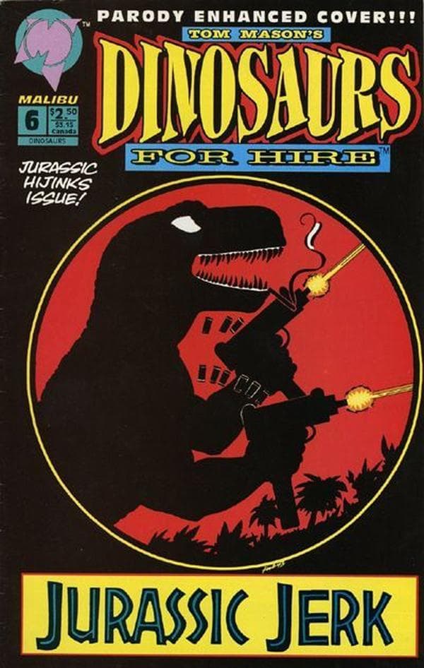 Dinosaurs for Hire #6 cover