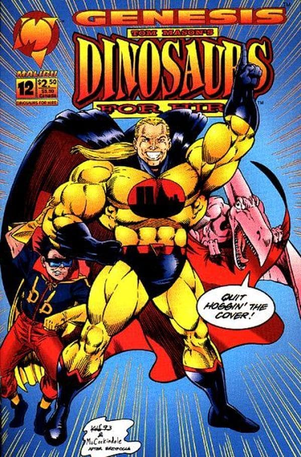 Dinosaurs for Hire #12 cover