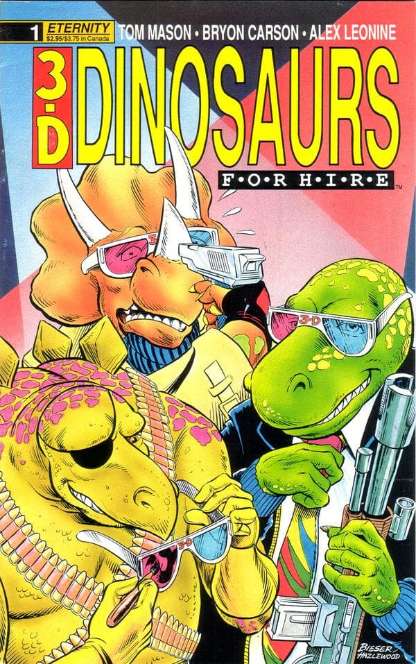 Dinosaurs for Hire 3-D #1 cover