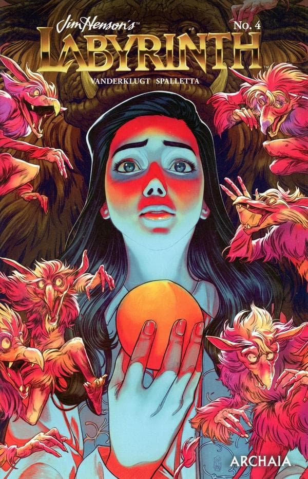Jim Henson's Labyrinth #4 cover