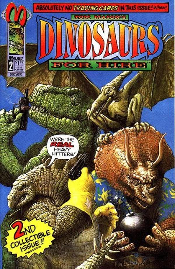 Dinosaurs for Hire #2 cover