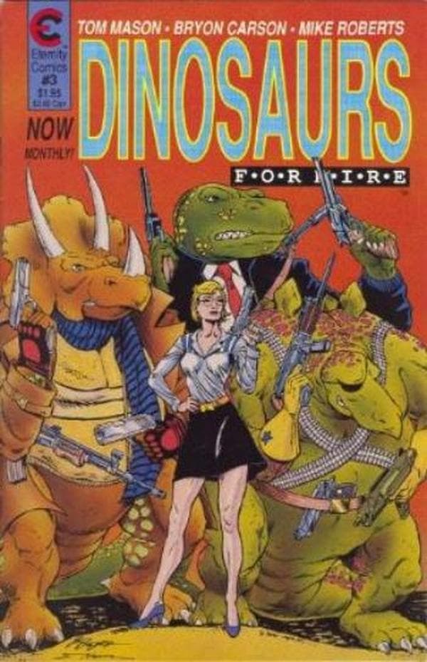 Dinosaurs for Hire #3 cover