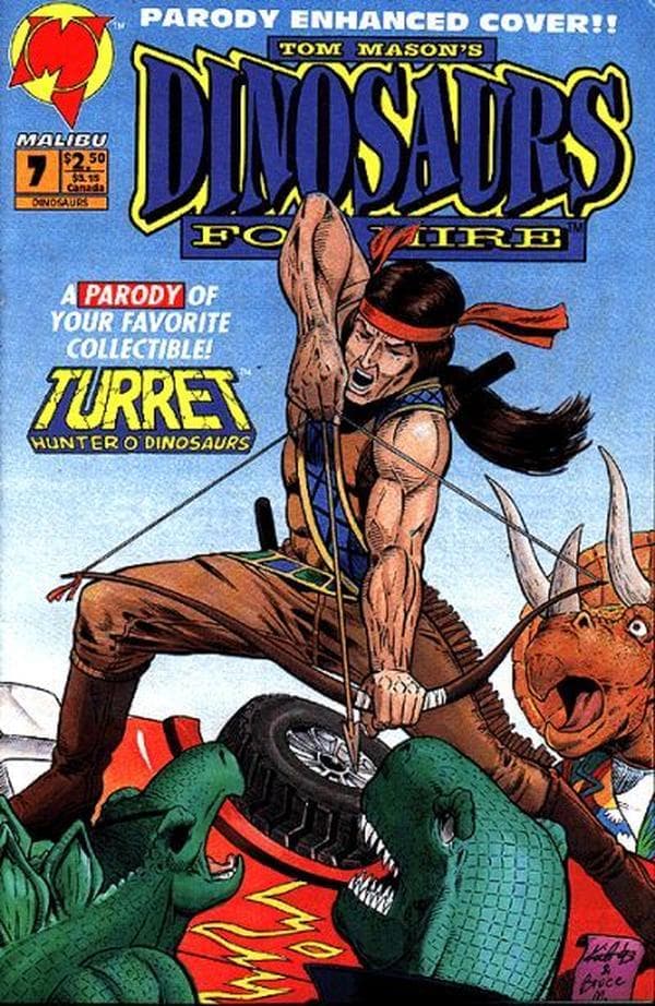 Dinosaurs for Hire #7 cover