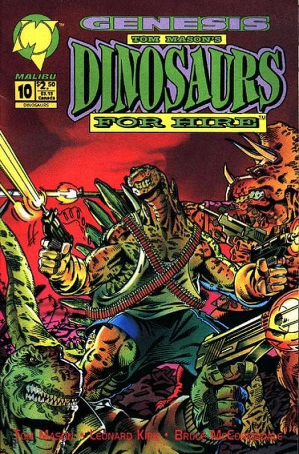Dinosaurs for Hire #10 cover