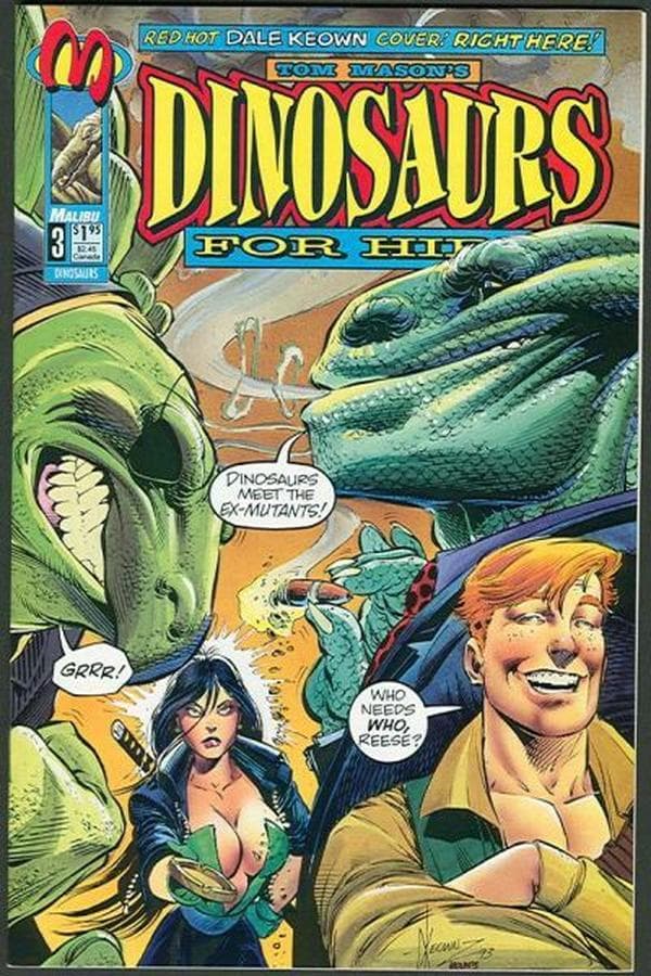 Dinosaurs for Hire #3 cover