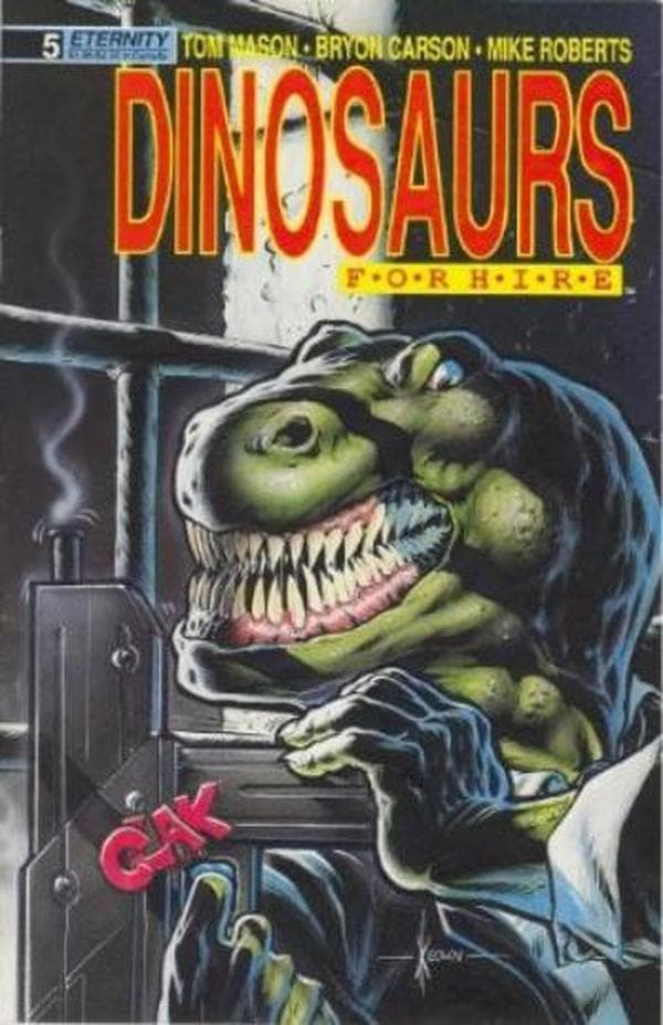 Dinosaurs for Hire #5 cover