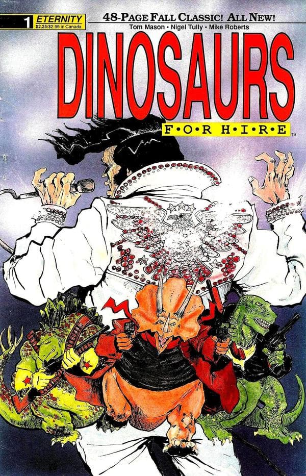 Dinosaurs for Hire Fall Classic #1 cover