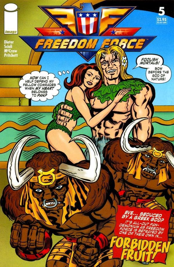 Freedom Force #5 cover