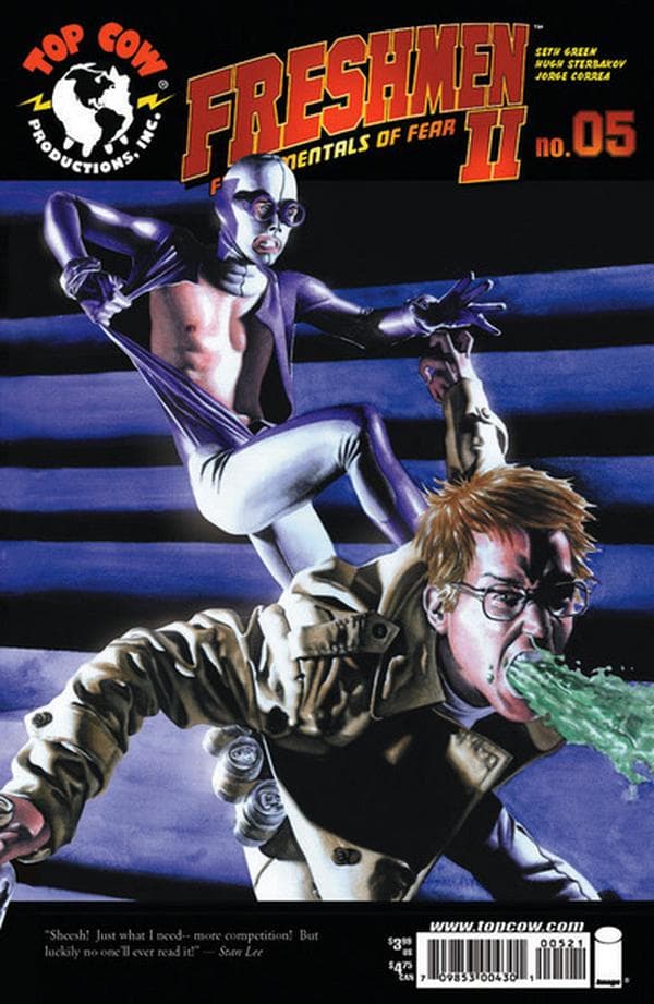 Freshmen II: Fundamentals of Fear #5 cover