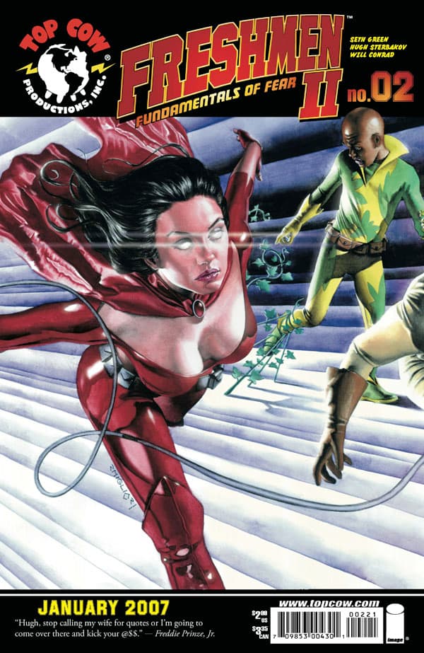 Freshmen II: Fundamentals of Fear #2 cover