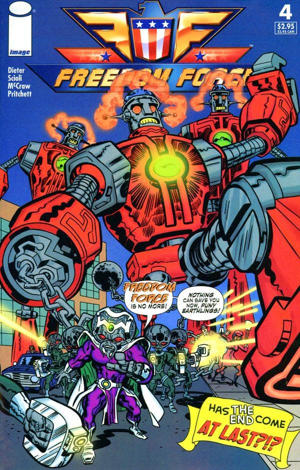 Freedom Force #4 cover