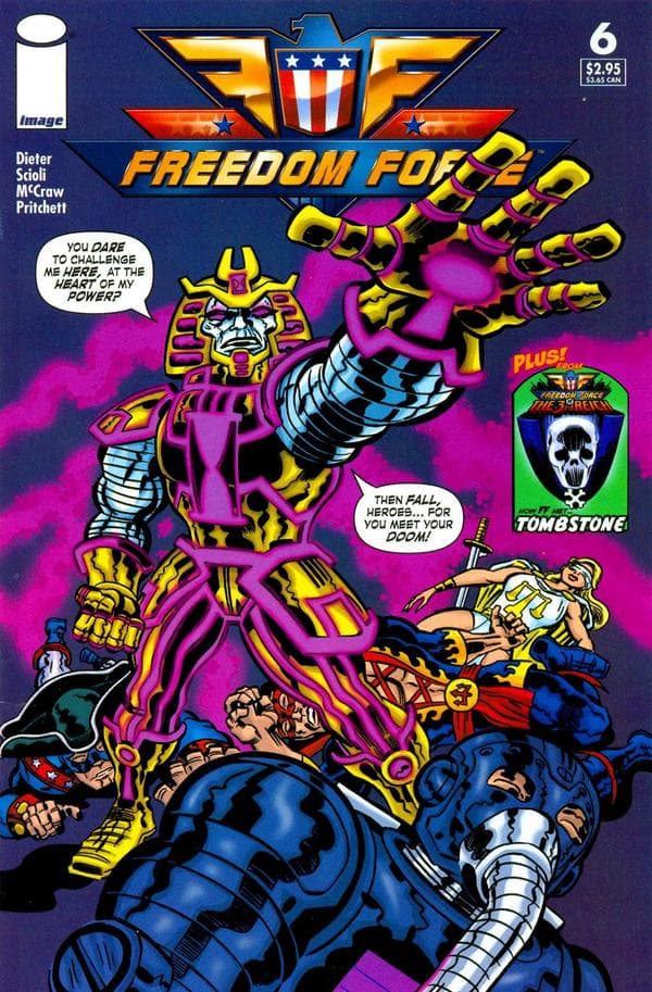 Freedom Force #6 cover