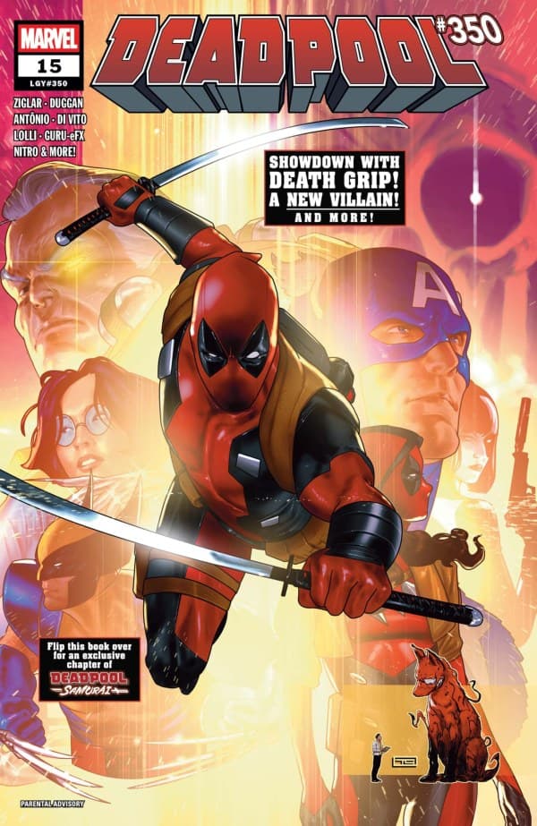 Deadpool #15 cover