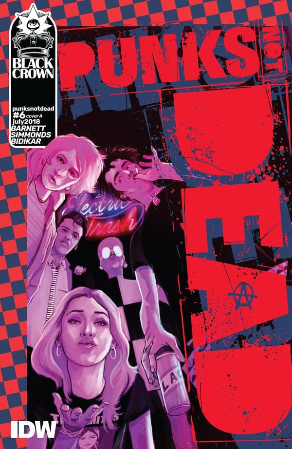 Punks Not Dead #6 cover
