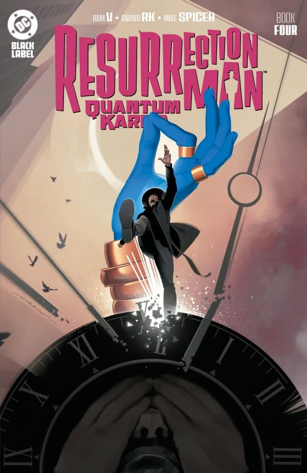 Resurrection Man: Quantum Karma #4 cover
