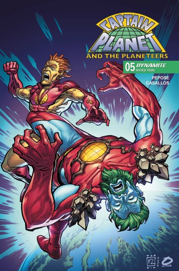 Captain Planet #5 cover