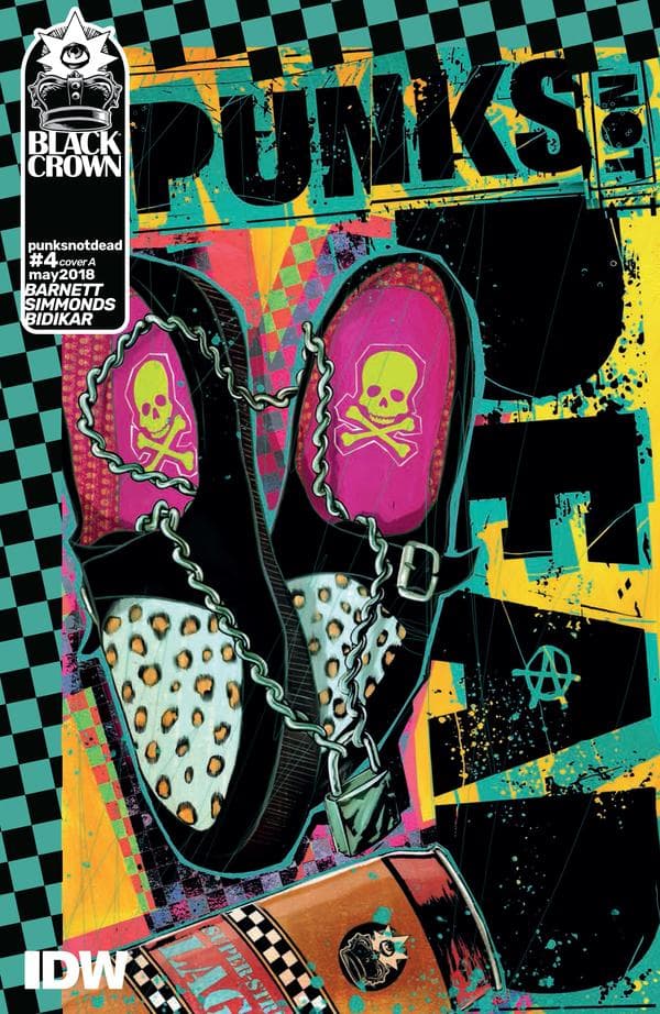 Punks Not Dead #4 cover