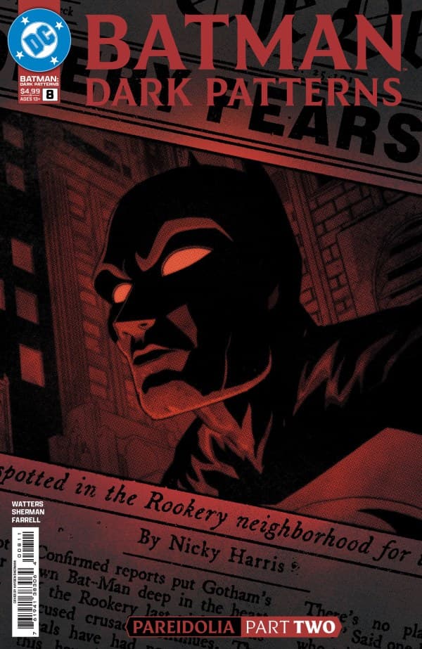 Batman: Dark Patterns #8 cover