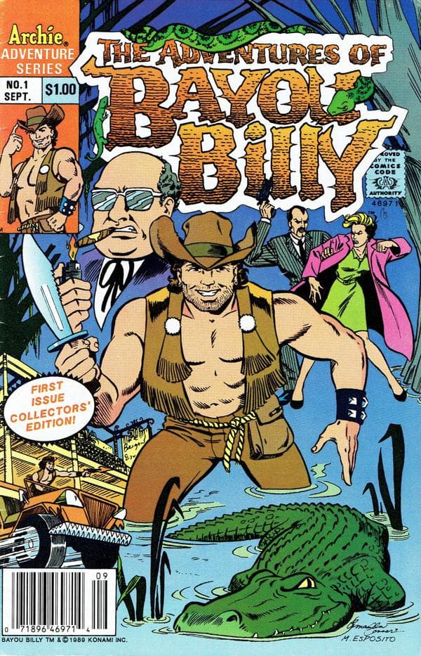 The Adventures of Bayou Billy #1 cover