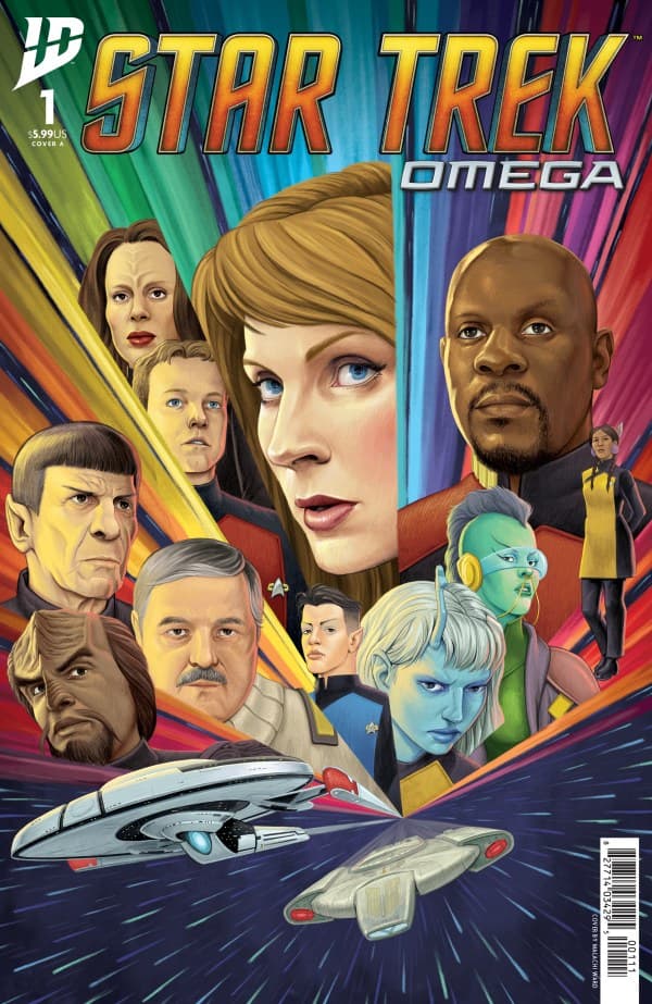 Star Trek: Omega #1 cover