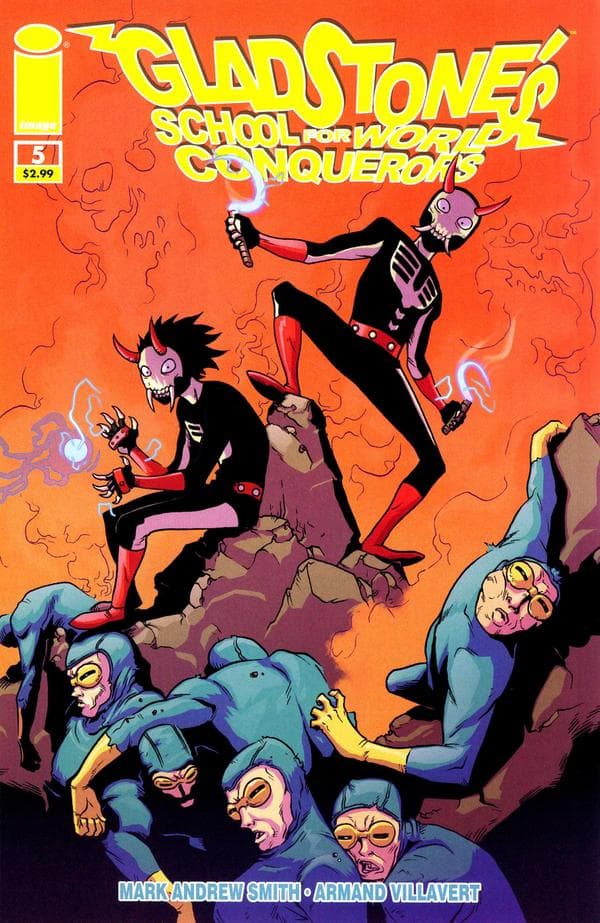 Gladstone's School for World Conquerors #5 cover