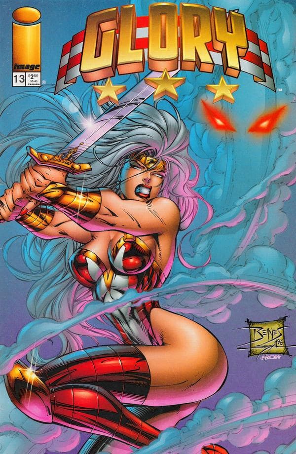 Glory #13 cover