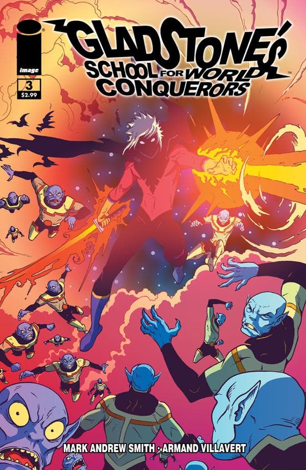 Gladstone's School for World Conquerors #3 cover