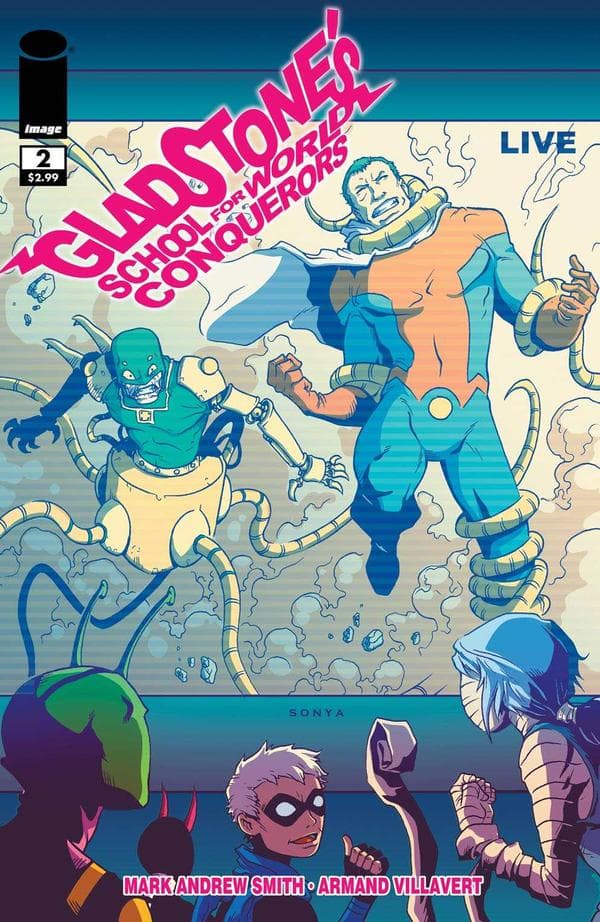 Gladstone's School for World Conquerors #2 cover