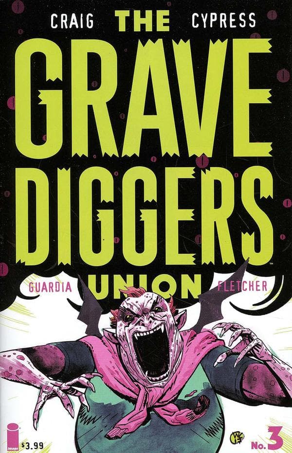 The Gravediggers Union #3 cover