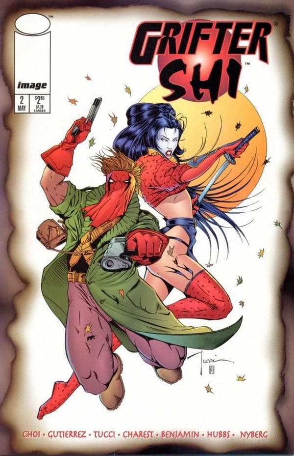 Grifter / Shi #2 cover