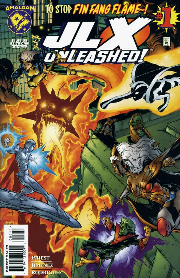 JLX Unleashed #1 cover