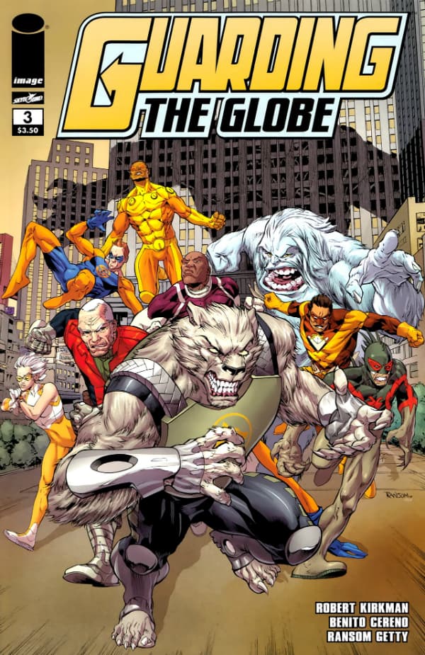 Guarding the Globe #3 cover