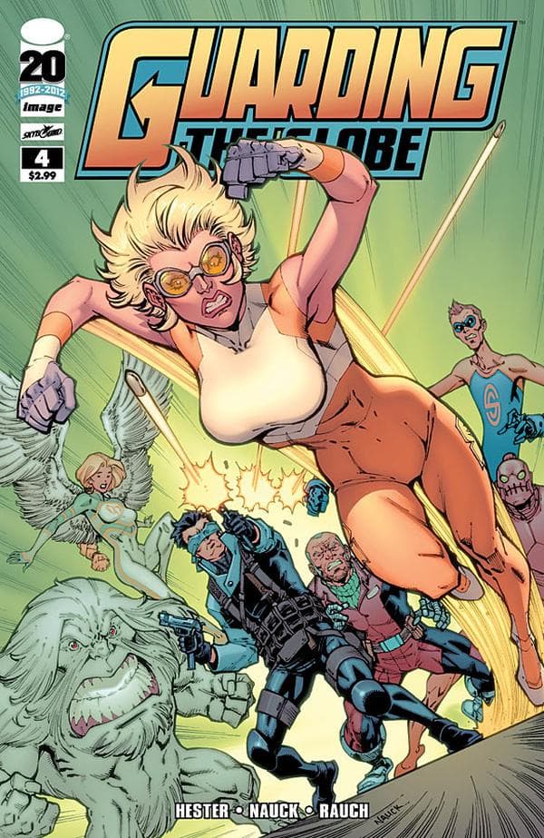 Guarding the Globe #4 cover