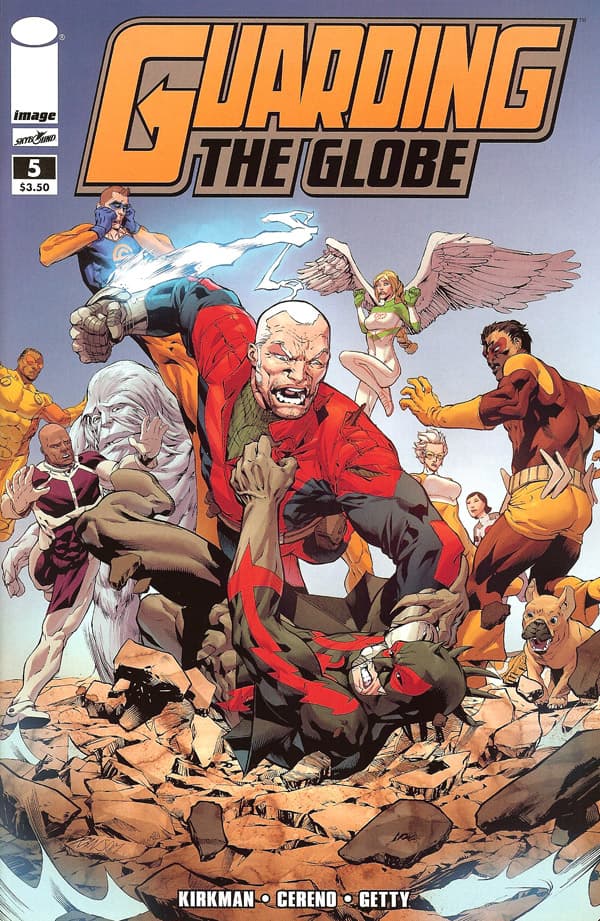 Guarding the Globe #5 cover