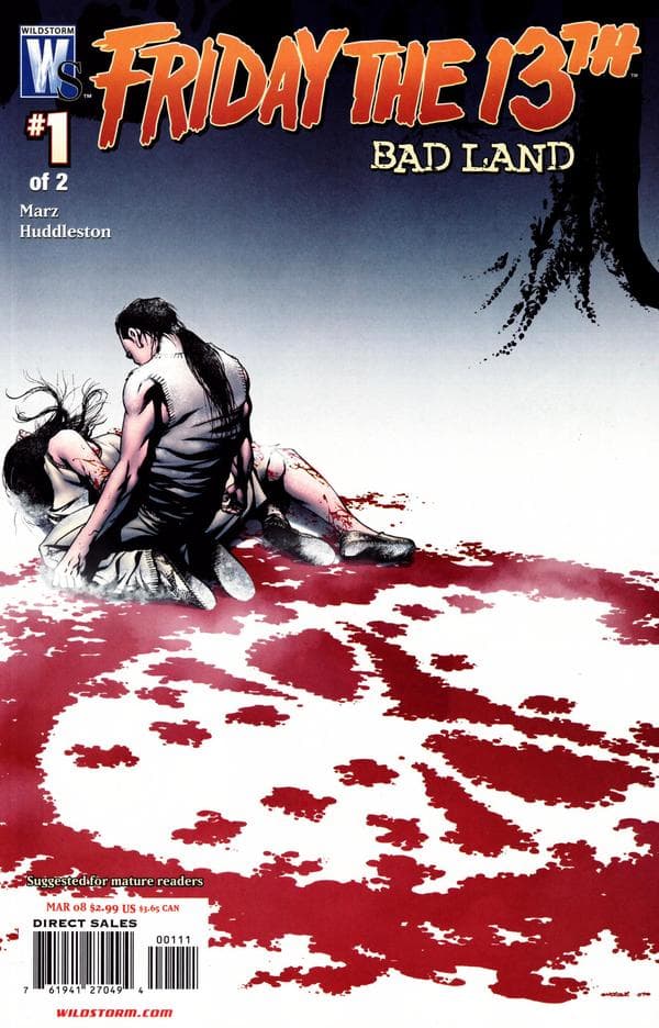 Friday the 13th: Bad Land cover — © DC Comics