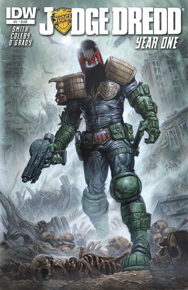 Judge Dredd: Year One #3 cover
