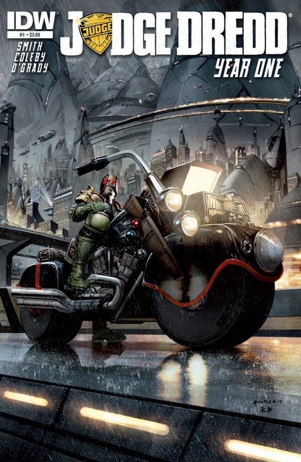 Judge Dredd: Year One #1 cover