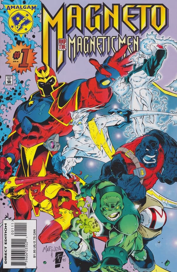 Magneto and the Magnetic Men #1 cover