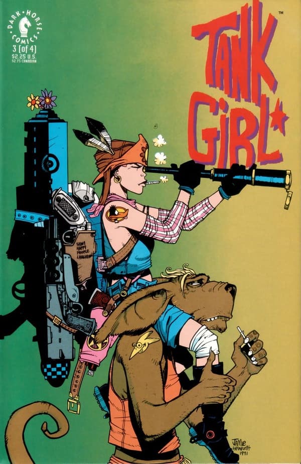 Tank Girl #3 cover