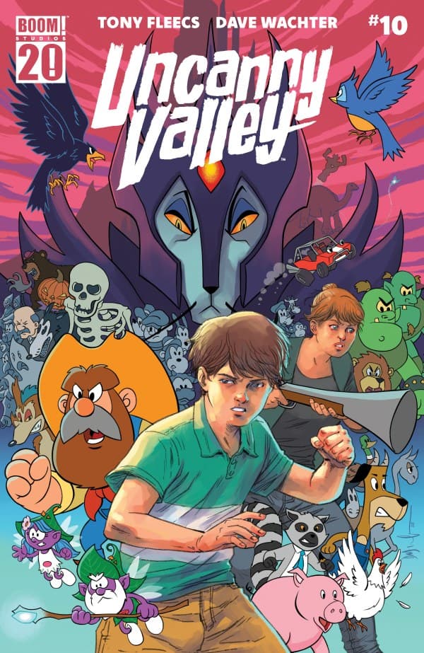 Uncanny Valley #10 cover
