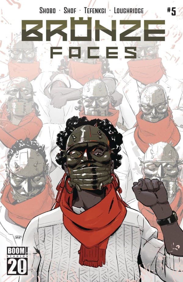 Bronze Faces #5 cover