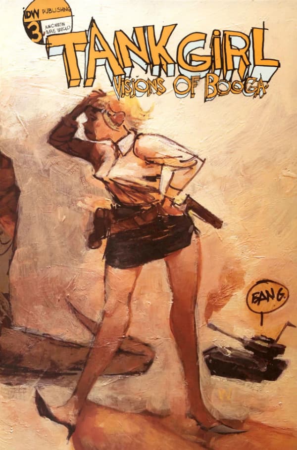 Tank Girl: Visions of Booga #3 cover