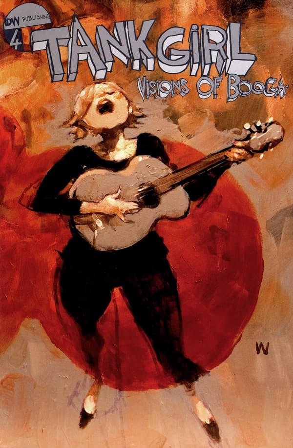Tank Girl: Visions of Booga #4 cover