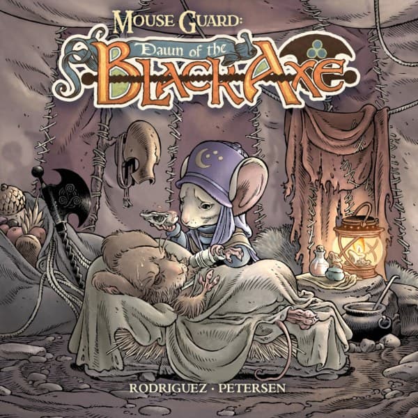 Mouse Guard: Dawn of the Black Axe #3 cover