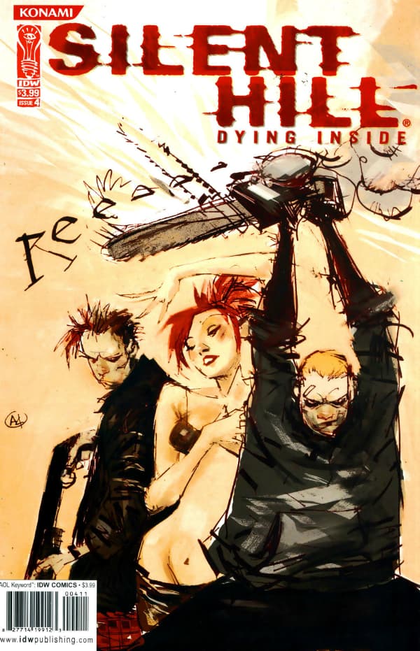 Silent Hill: Dying Inside #4 cover